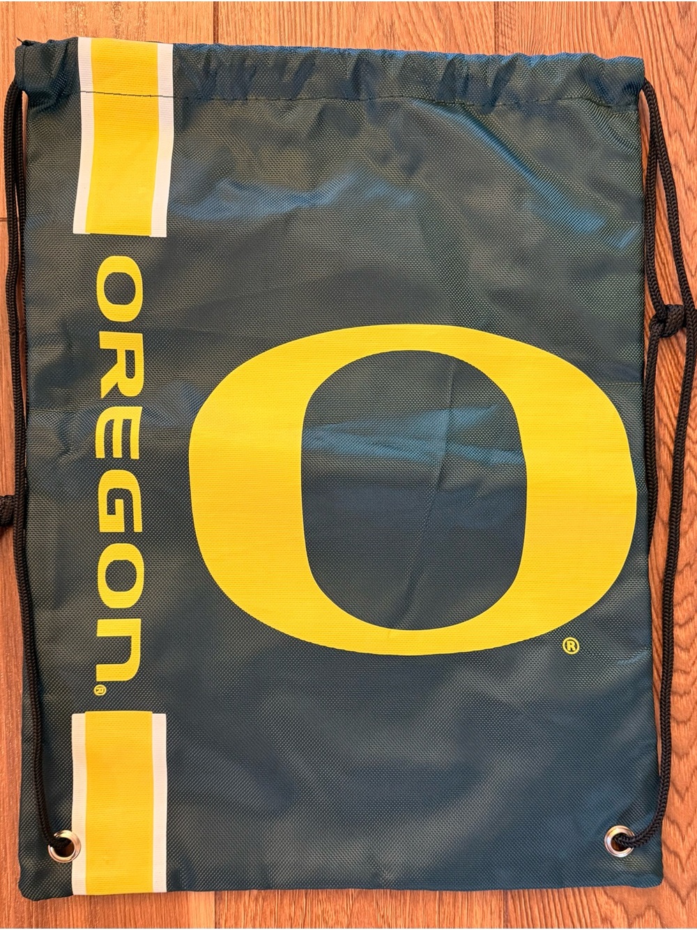 Oregon Ducks Drawstring Backpack with Large Yellow O